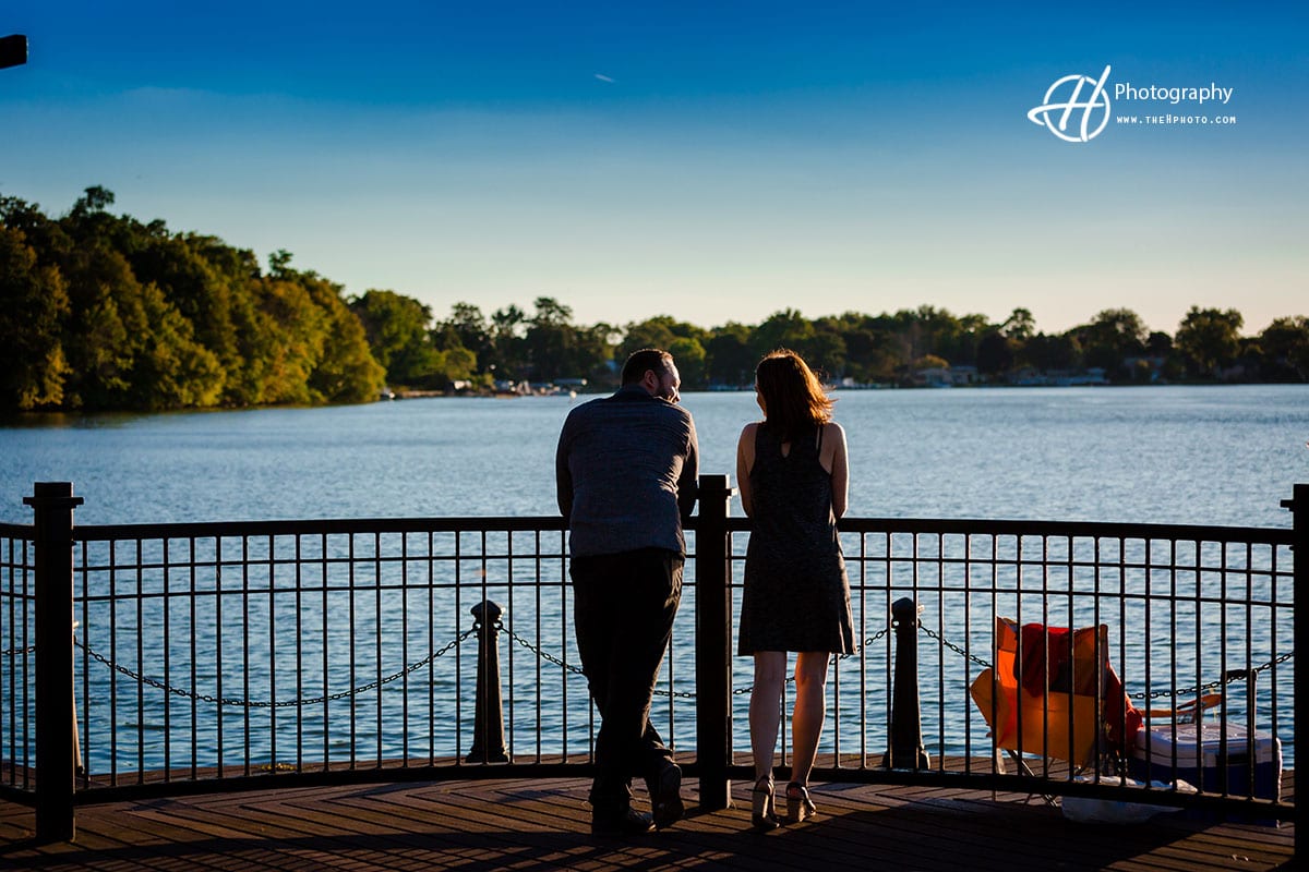 Engagement Photography Lake Zurich IL Cuba Marsh Forest